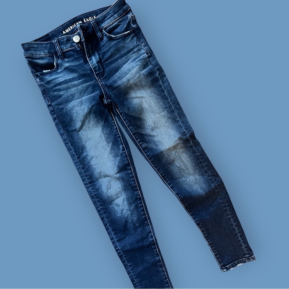 American Eagle Jeans size 0 Short extra stretchy